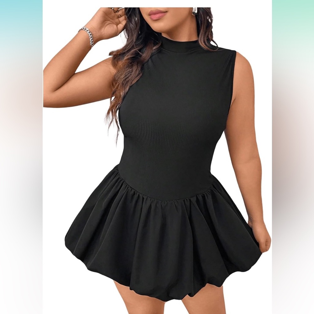 Fashion Nova Black Mini Dress